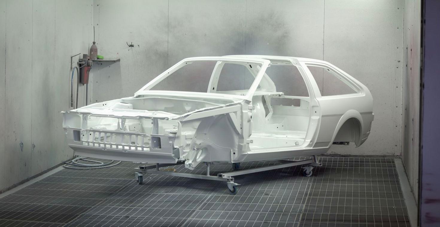 Vintage car restoration
